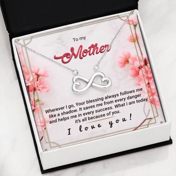 Family Love Your Blessing For Mother-elegant Necklace