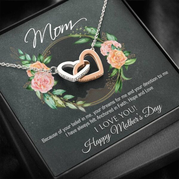 Family I Love You Interlocking Hearts