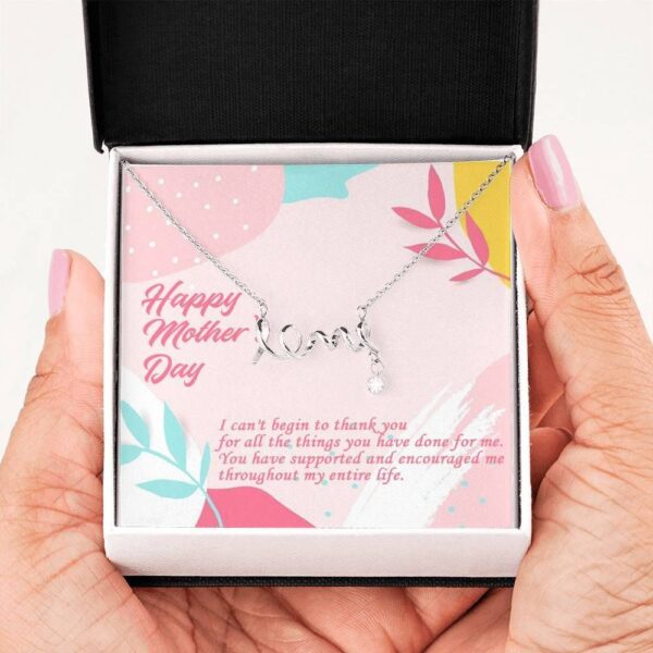 Family Mother Day You Encouraged Me Necklace