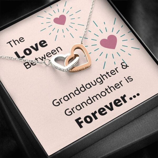 Family Love Between Granddaughter And Grandmother