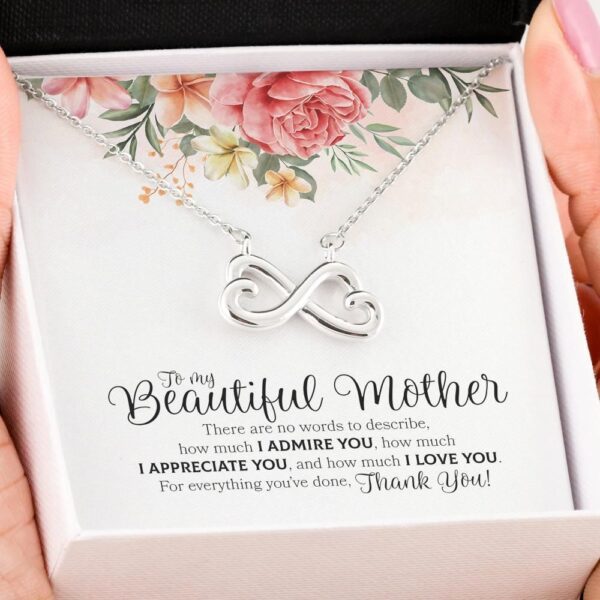 Family I Love You Mom Necklace