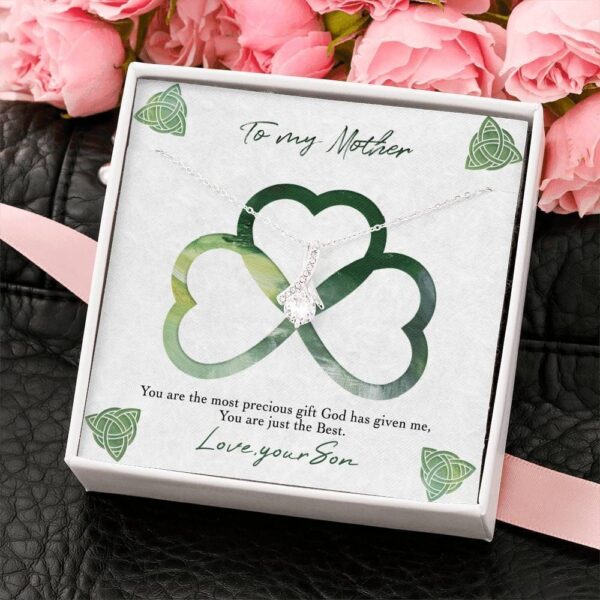 Family My Most Precious Gift Alluring Beauty Necklace Gift For Mother